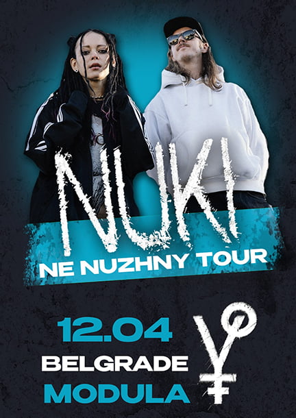 The band "Nuki" in Belgrade. Acoustic concert