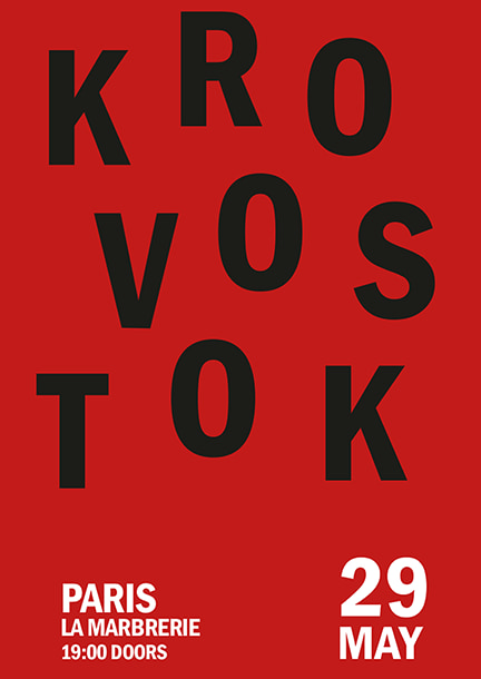 The band Krovostok in Paris