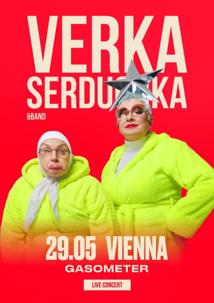 Verka Serduchka and Band in Vienna