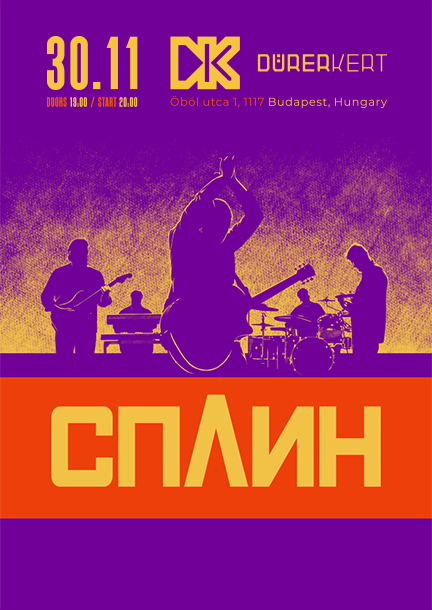Группа Сплин в Будапеште