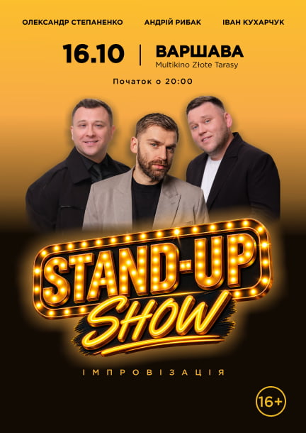 "Oh, Something's Going to Happen" Stand-up Show in Warsaw