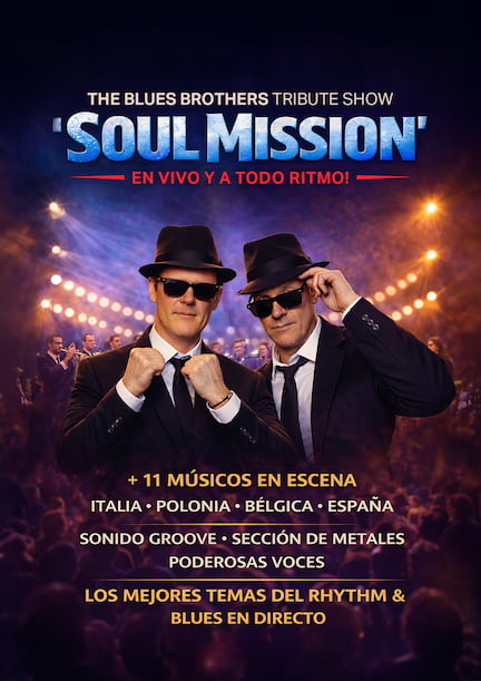 The Blues Brothers "Soul Mission" tribute show v Barceloně
