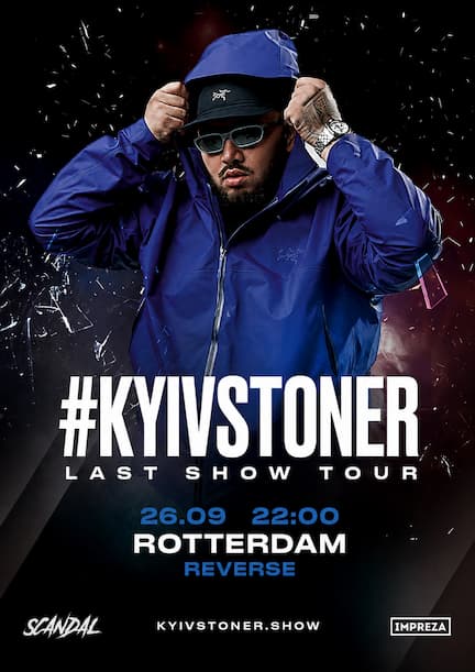 KYIVSTONER. Last club show tour in Rotterdam