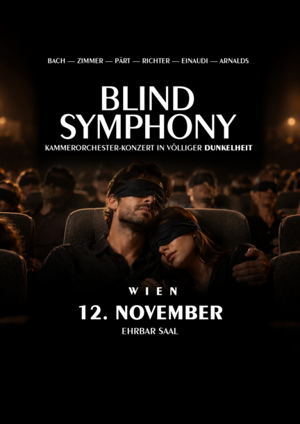 Blind Symphony à Vienne. Concert de musique de chambre dans l'obscurité