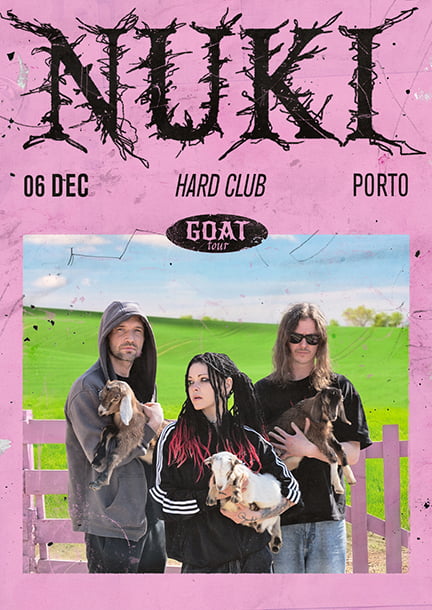 El grupo «Nuki» en Oporto. G.O.A.T. Tour