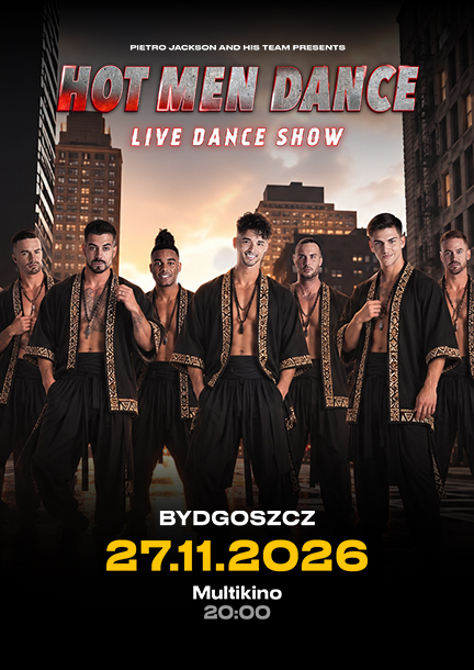 Show rewiowe "Hot Men Dance" w Bydgoszczy