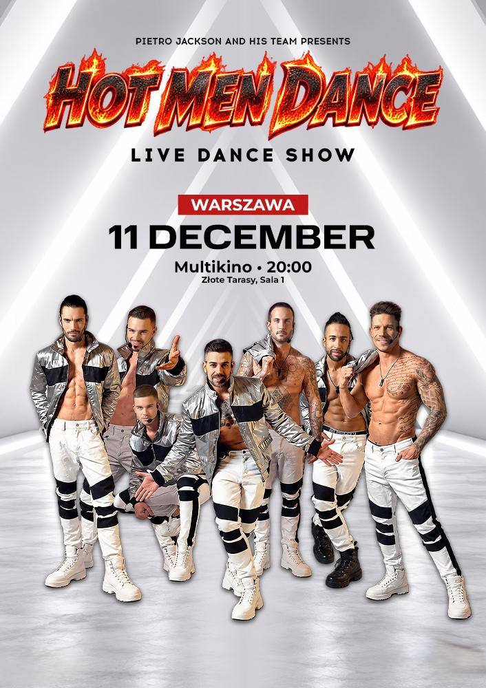 Lo spettacolo "Hot Men Dance" a Varsavia