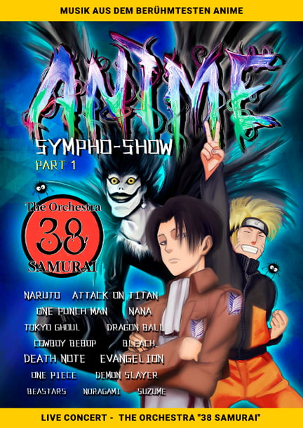 Anime Sympho-Show - 38 Samurai en Lausana