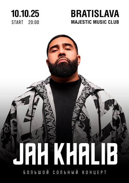 Jah Khalib in Bratislava