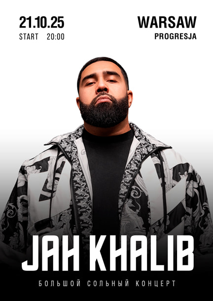 Jah Khalib in Warsaw