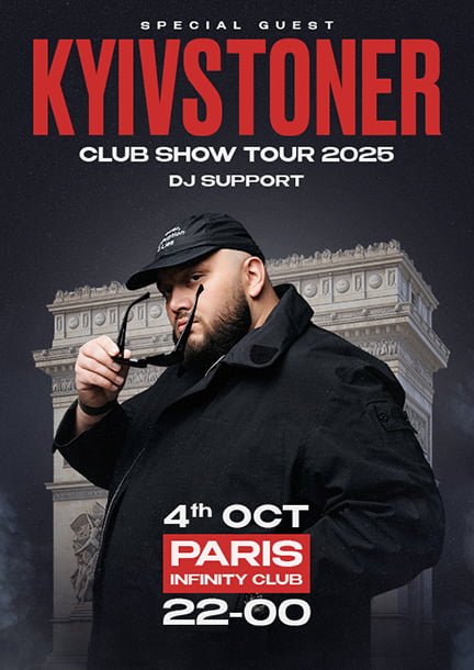 Kyivstoner in Paris. Club show tour 2025