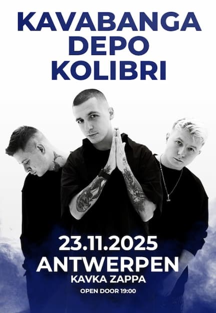 Kavabanga Depo Kolibri. Tour europeo 2025