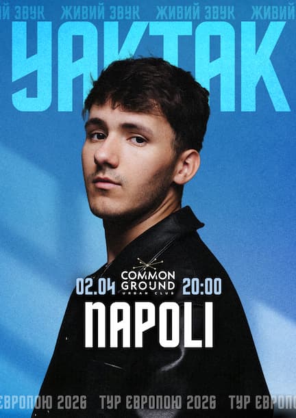 YAKTAK in Napoli. European tour