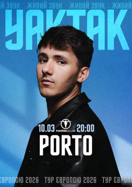 YAKTAK in Porto. European tour