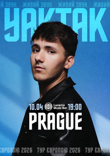 YAKTAK in Prague. European tour