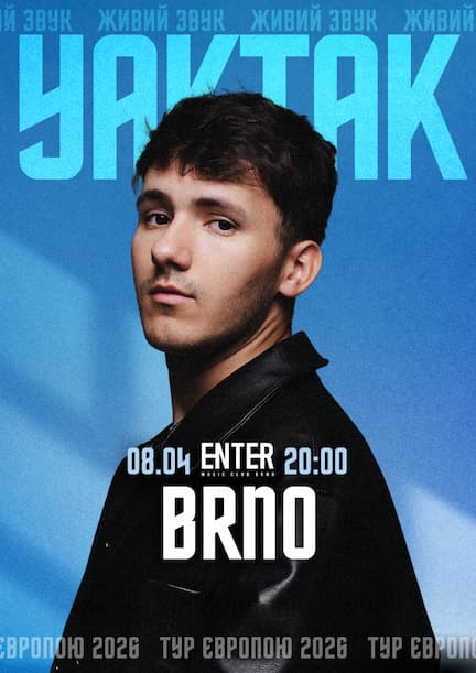 YAKTAK in Brno. European tour