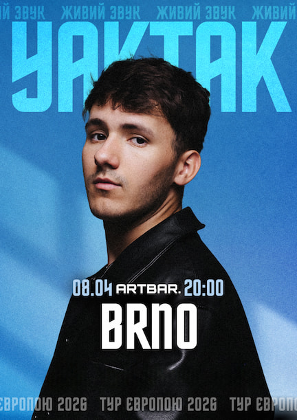 YAKTAK in Brno. European tour