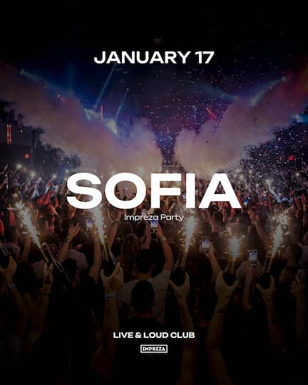 Тусовка від Impreza в Софії
