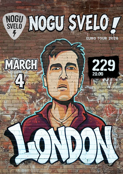 The band "Nogu Svelo!" in London
