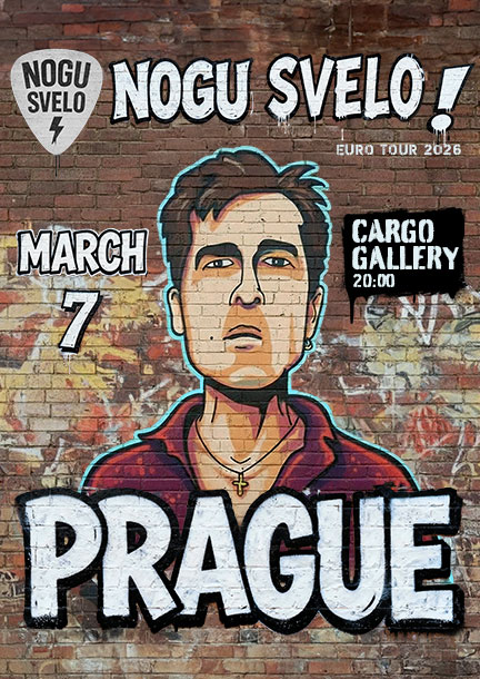 The band "Nogu Svelo!" in Prague