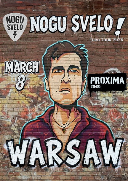 The band "Nogu Svelo!" in Warsaw