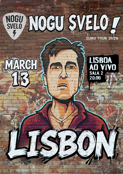 The band "Nogu Svelo!" in Lisbon