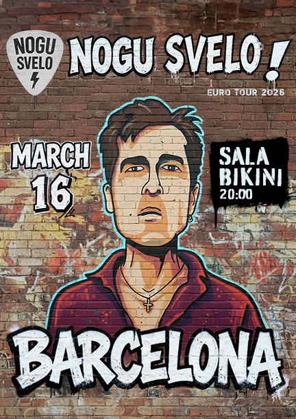 The band "Nogu Svelo!" in Barcelona