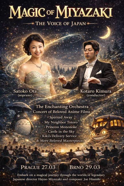 Magic of Miyazaki in Prague. Voice of Japan
