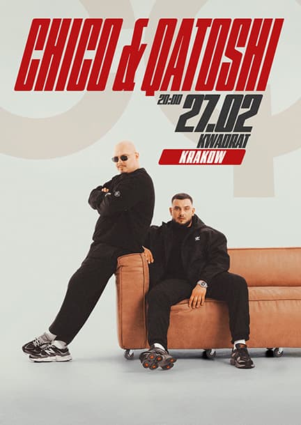 Chico & Qatoshi in Krakow. European tour