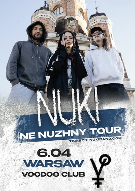 The band "Nuki" w Warszawie. Europejska trasa koncertowa