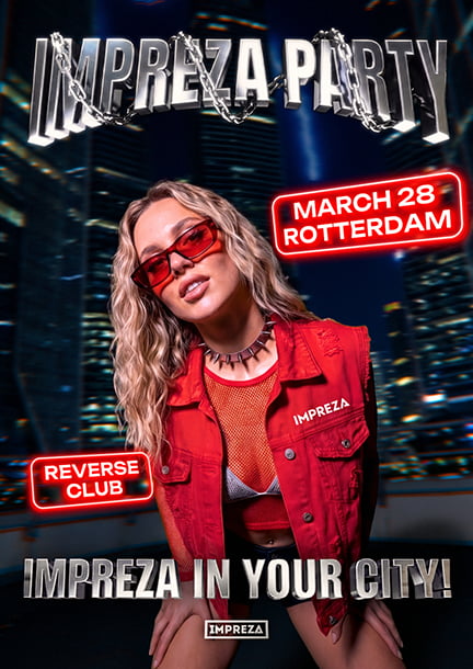Impreza party in Rotterdam